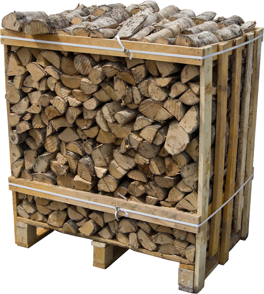 Kiln Dried Hardwood Logs, 350L Crate