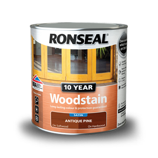 10 Year Woodstain 750ml - Range of colours available