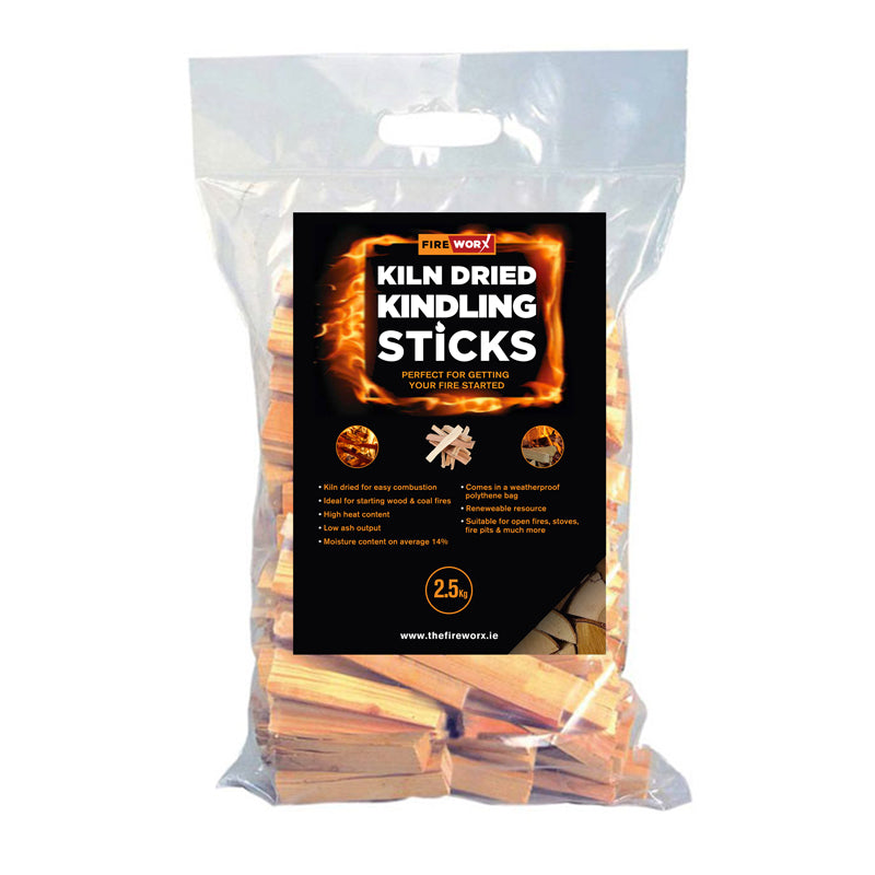 FIREWORX Kindling Sticks  Plastic Bag 8 ltr