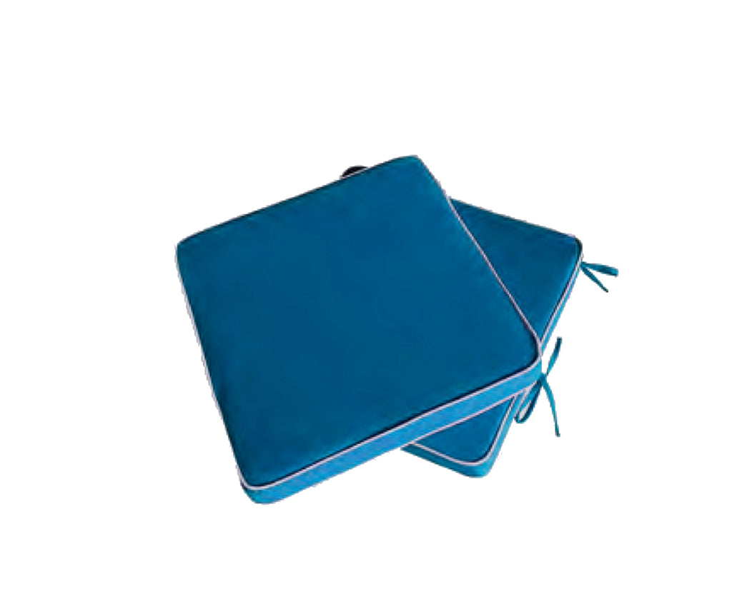 Garden Collection 2 Seat Pads Blue