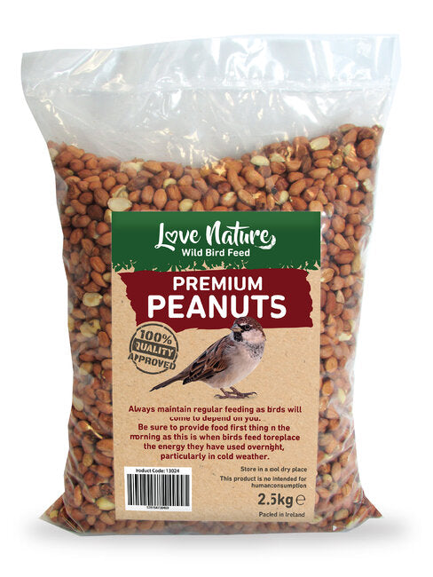 Love Nature 2.5kg Peanut Bag