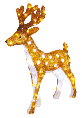 LED Acrylic Reindeer (75cm)