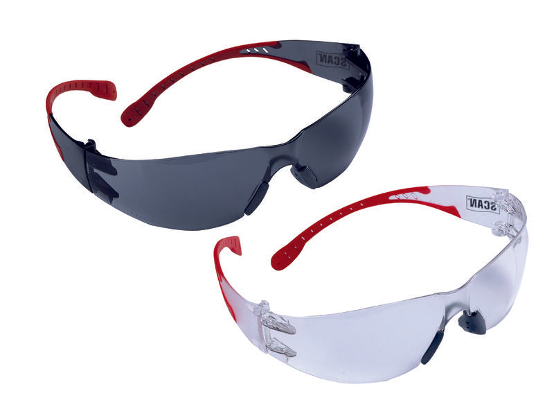 Scan Flexi Safety Glasses (Twin Pack)