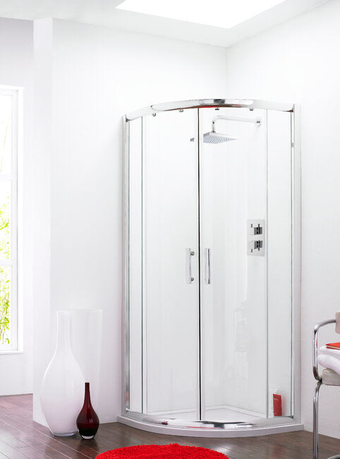 900 X 900 Quadrant Shower Door  6mm